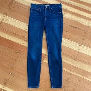 Madewell 9" High‎ Rise Skinny Jeans 27